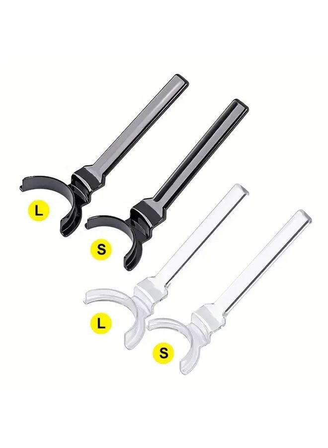 Black S Single Head T Shaped Lip Press Plate Opener Long Handle Ergonomic Design - Image 5